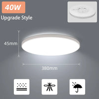 Plafonnier Cuisine LED Extra Plat 4,5 cm, Lot de 1 ou 4, 15 à 50 W