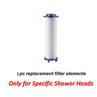Pommeau de Douche Carré Chromé Haute Pression Filtrant