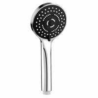 Pommeau de Douche Portable 5 Jets Haute Pression Gris Argent