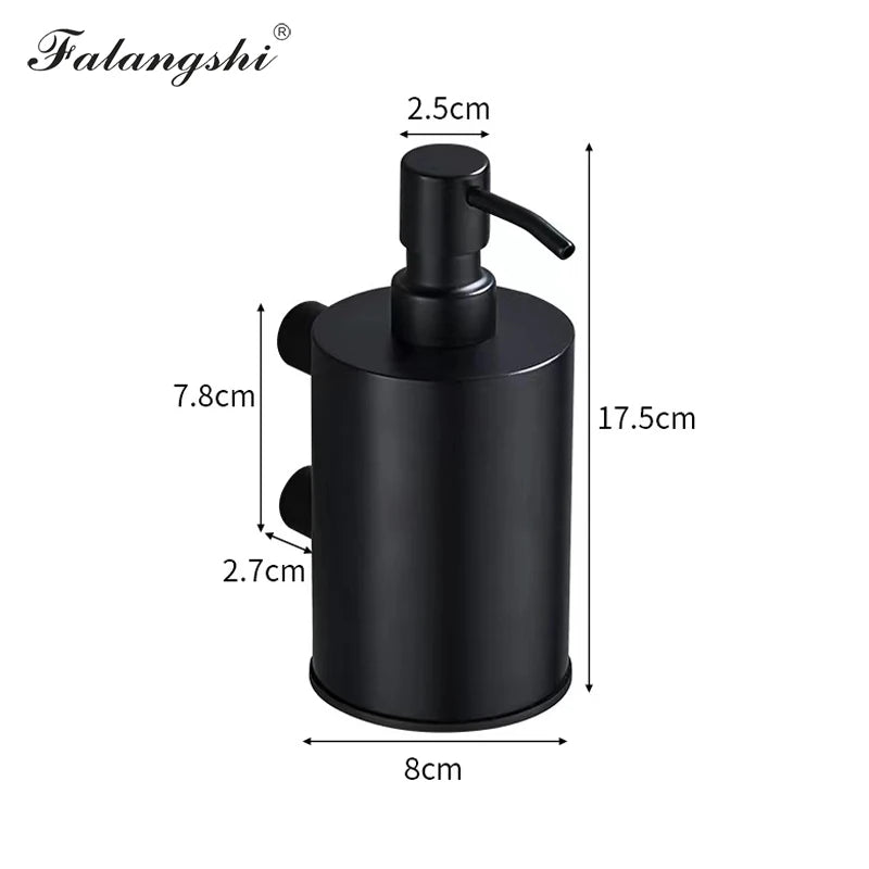 Distributeur de Savon Mural Inox 380 ml en 5 Finitions