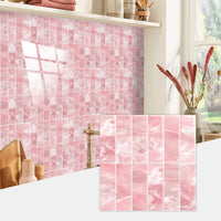 Carreaux Autocollants Marbrés Crédence Cuisine 12 Motifs