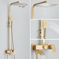 Mitigeur Douche Cascade 3 Voies Bec Pivotant