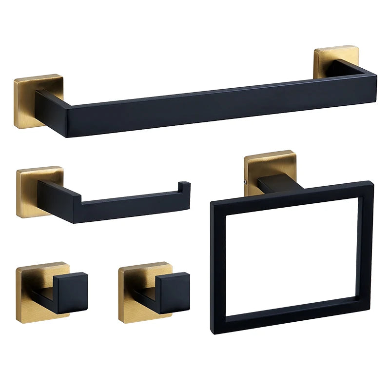 Ensemble Accessoires Salle de Bain Inox Multi-Finitions