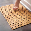 Tapis de Bain Bambou Enroulable Antidérapant 40 x 60 cm et 50 x 70 cm