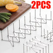 Support Rétractable pour Couvercles de Casseroles Inox 2 Pièces