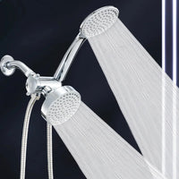Kit Pommeau de Douche 2 en 1 avec Douchette et Flexible 147 cm