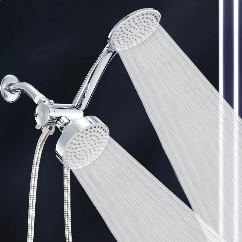 Kit Pommeau de Douche 2 en 1 avec Douchette et Flexible 147 cm