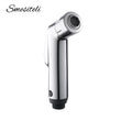 Douchette WC Chromée Deux Modes de Jet, Pistolet Seul Raccord G1/2