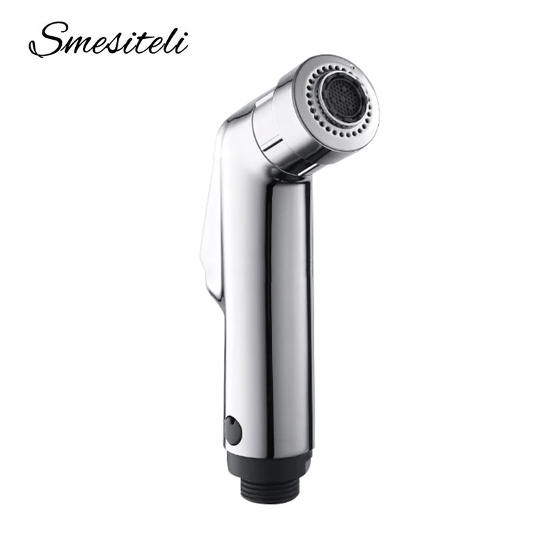 Douchette WC Chromée Deux Modes de Jet, Pistolet Seul Raccord G1/2