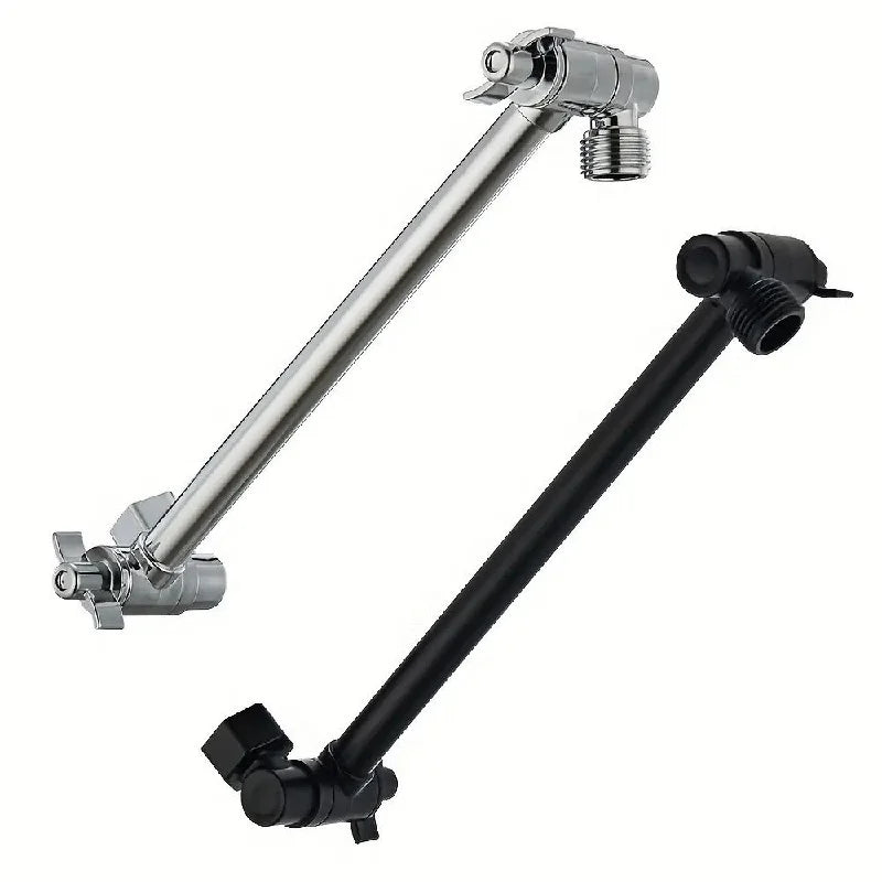 Bras de Douche Réglable Laiton, Double Articulation 28 cm