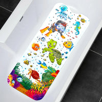 Tapis de Baignoire Antidérapant Extra Long 40 x 100 cm à Ventouses