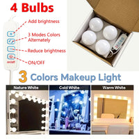 Guirlande LED USB Miroir Maquillage Intensité Variable