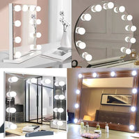 Guirlande LED USB Miroir Maquillage Intensité Variable