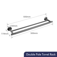 Accessoires Salle de Bain Gris Anthracite à Composer