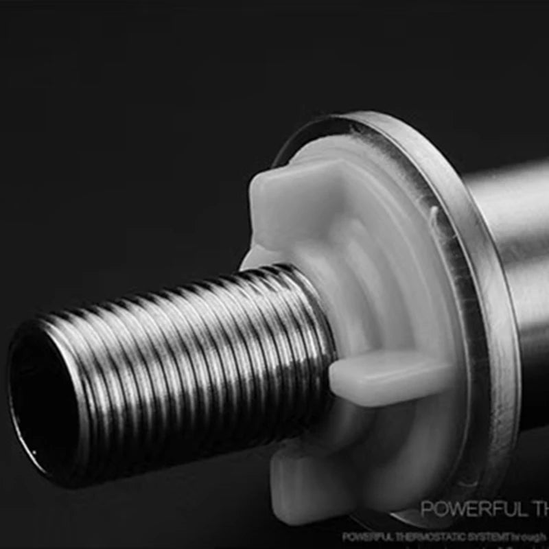 Robinet Lave-Main Eau Froide Inox 304, Bec Droit, Noir ou Brossé