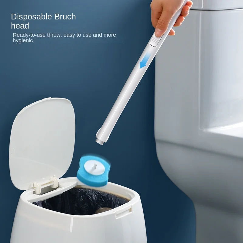 Têtes de Brosse WC Jetables, Lot de 24, Citron, Lavande, Océan