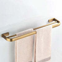 Accessoires Salle de Bain Laiton Vieilli à la Pièce, 5 Articles
