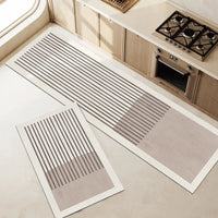 Tapis de Cuisine Antidérapant Lavable Absorbant Motifs Géométriques 40 à 160 cm