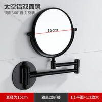 Miroir Grossissant Mural Double Face Sans Perçage 4 Finitions