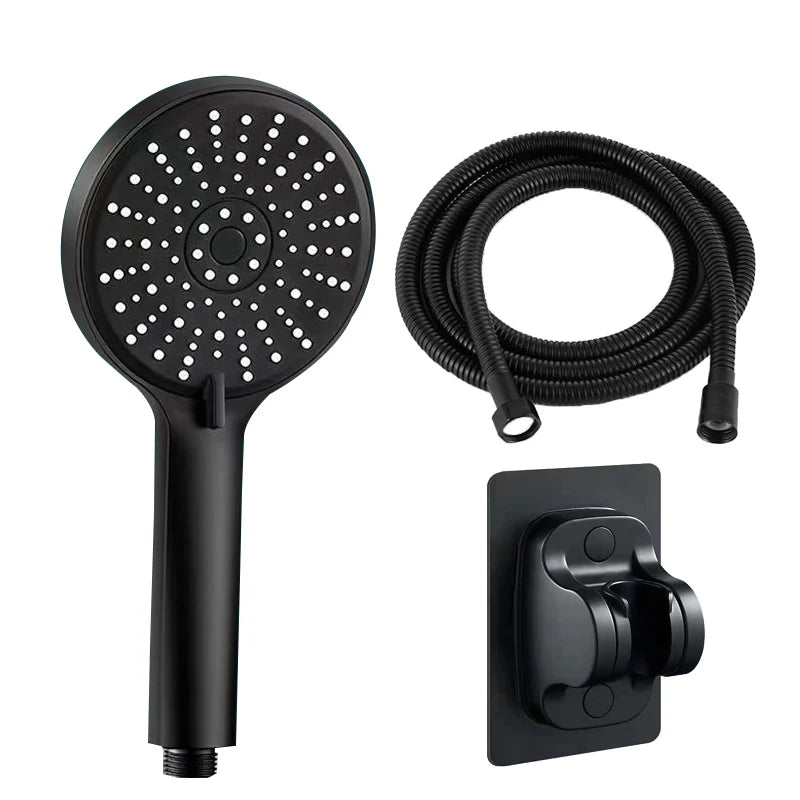 Pommeau de Douche Rond Grand Panneau 5 Vitesses Filtrant