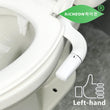 Abattant Japonais Gaucher Design Compact 6 mm
