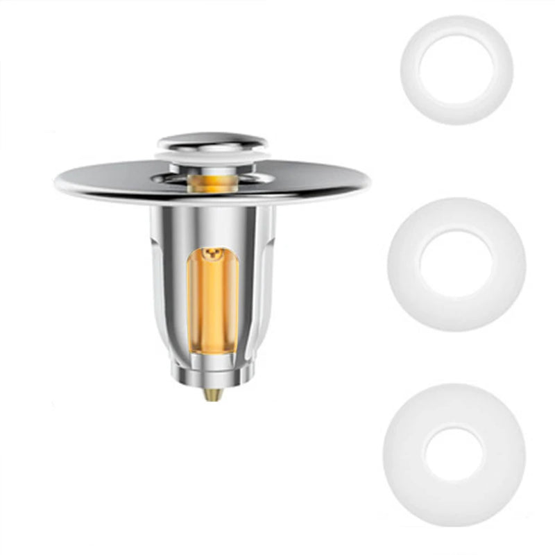 Bonde de Vidage Acier Inoxydable, 3 Finitions
