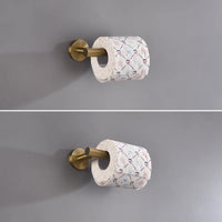 Set Accessoires Salle de Bain Doré Brossé à Composer