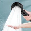 Pommeau de Douche Réglable 3 Modes Économie d'Eau Noir