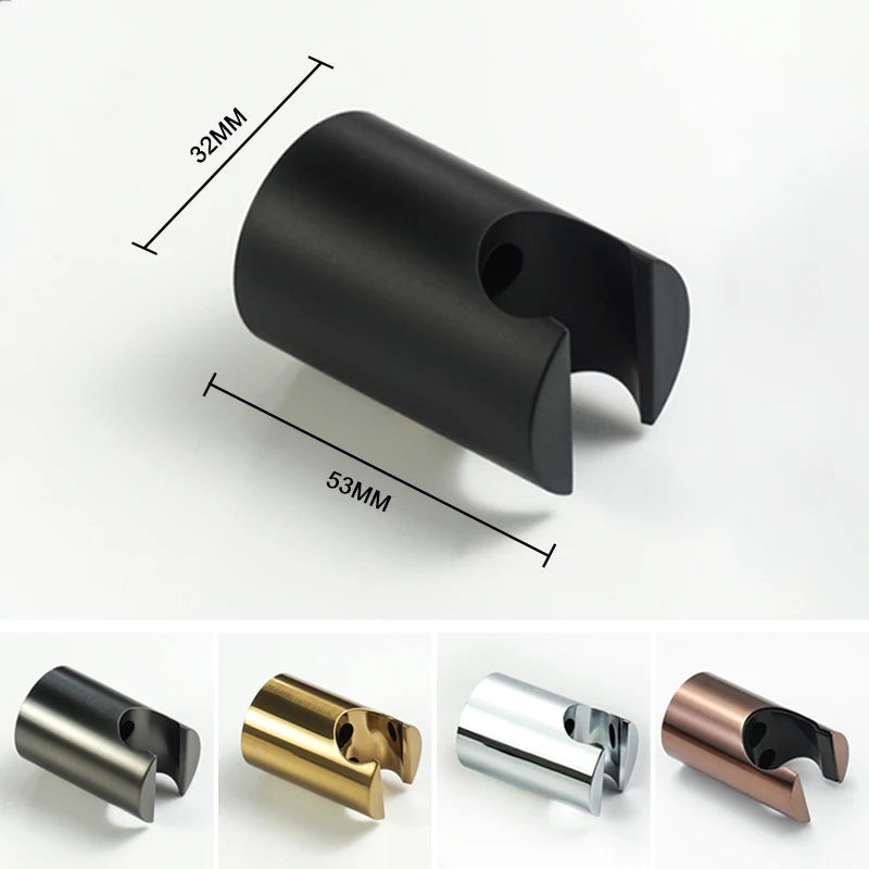 Support de Douche à Main Fixe ou Réglable en ABS
