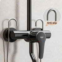 Étagère de Douche à Suspendre Sans Perçage, Panier Rectangulaire ou Ovale