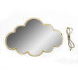 Miroir Mural Nuage en Bois et Acrylique, 33 x 23 cm