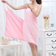 Serviette de Bain Enveloppante à Bretelles Microfibre 140 x 70 cm