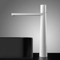 Mitigeur Lavabo Conique Laiton Bec Plat, Modèle Haut ou Court, 5 Finitions