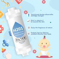 Filtre de Douche Universel Anti-Chlore, Sans Parfum ou Mère et Bébé