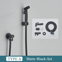 Douchette WC Murale Kit Complet Plusieurs Finitions