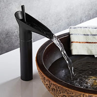 Mitigeur Lavabo Cascade Laiton Bronze Antique