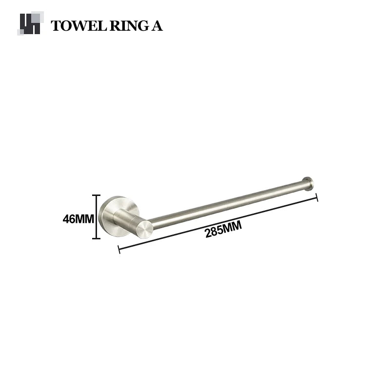 Accessoires Salle de Bain Nickel Brossé à Choisir par Pièce