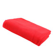 Serviette de Bain Microfibre Rouge 70 x 140 cm Séchage Rapide