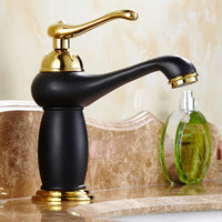 Robinet Lavabo Rétro Laiton Bronze Antique