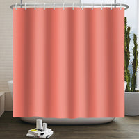 Rideau de Douche Ombré Uni ou Dégradé en Polyester, 48 Coloris, 5 Dimensions