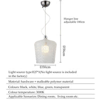 Suspension Cuisine Ajourée à la Pièce, Applique, Lampe de Table et Lampadaire