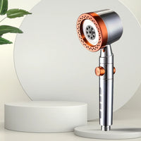 Pommeau de Douche 5 Modes Filtrant Panneau Inox