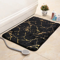 Tapis de Bain Fausse Fourrure Rectangulaire Antidérapant