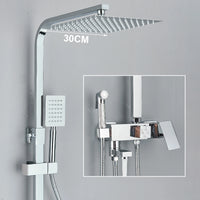 Colonne de Douche Laiton Bain-Douche, Pommeau Pluie 20 à 30 cm