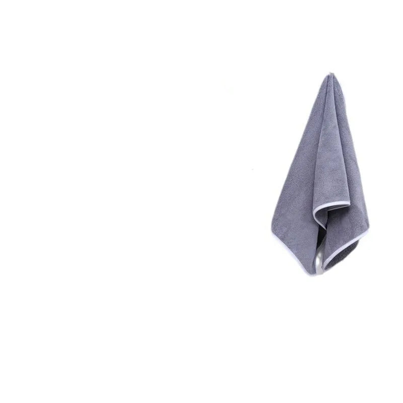 Serviette de Bain Jupe pour Homme à Poche, Microfibre Bleu ou Gris