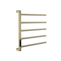 Sèche-Serviette Électrique Mural 5 Barres Tactile Inox 110 W