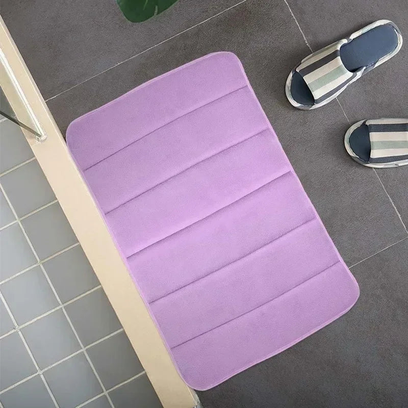 Tapis de Bain Mémoire de Forme Corail Ultra Absorbant