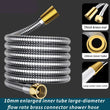 Flexible de Douche Inox Grand Débit Écrous Laiton 150 à 300 cm