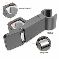 Support Douchette à Clipser sur Barre de Douche, Sans Perçage, Orientable