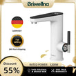Robinet Chauffe-Eau Instantané Électrique pour Lavabo, Levier et Afficheur, 3 200 W